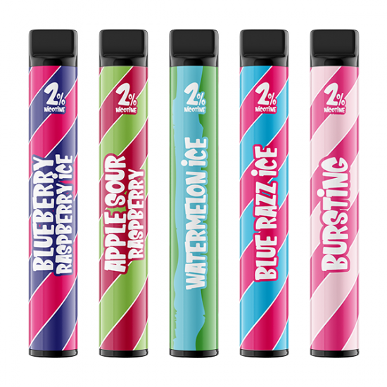 20mg Liquideo Wpuff 600 Disposable Vape 600 Puffs - Flavour: Kiwi Passionfruit