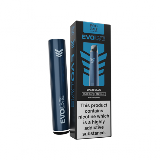 Pod Salt Evolve Vape Pen Device - Color: Dark Blue