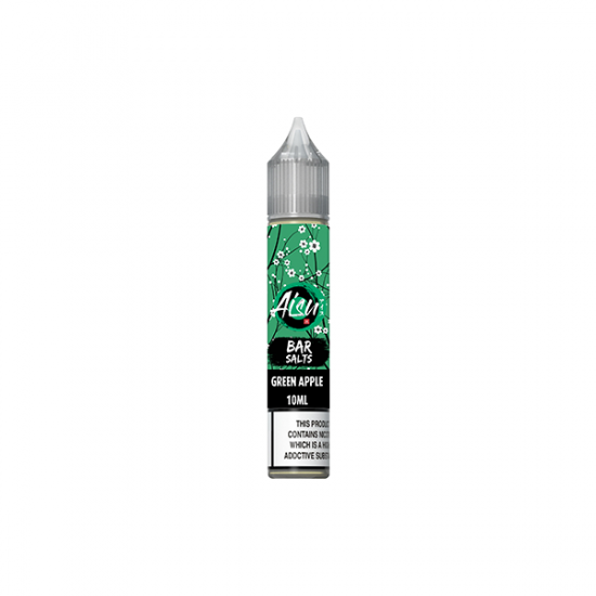 10mg Aisu By Zap! Bar Salt 10ml Nic Salts (50VG/50PG) - Flavour: Green Apple