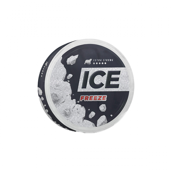 16.5mg Ice Nicotine Pouches - 20 Pouches - Flavour: Freeze