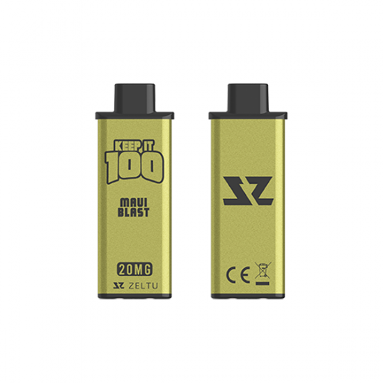 20mg Zeltu X3 Pod 2ml - Flavour: Keep It 100 - Maui Blast