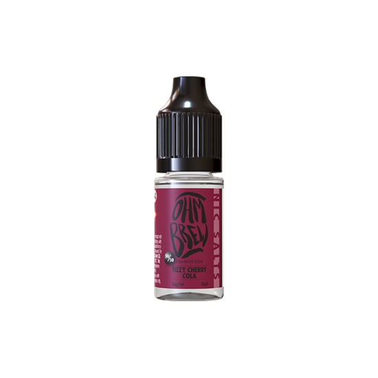 3mg Ohm Brew Balanced Blend 10ml Nic Salts (50VG/50PG) - Flavour: Fizzy Cherry Cola