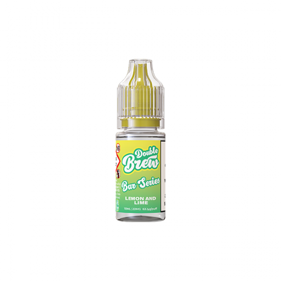 20mg Ohm Brew Bar Series Double Brew 10ml Nic Salts (50VG/50PG) - Flavour: Lemon & Lime