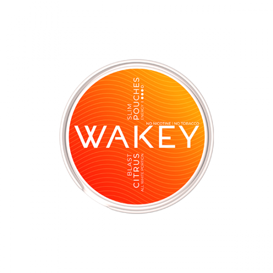 50mg Wakey Medium Energy Pouches - 20 Pouches - Flavour: Citrus Blast