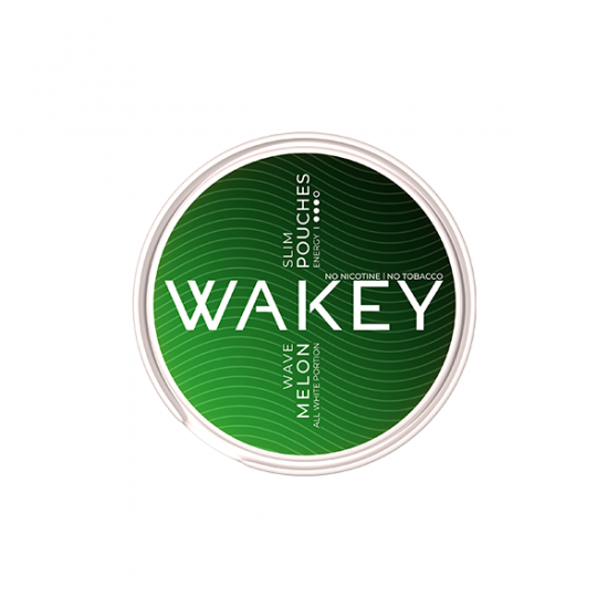 50mg Wakey Medium Energy Pouches - 20 Pouches - Flavour: Melon Wave