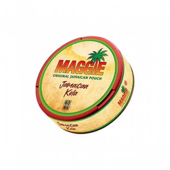 60mg Maggie Extreme Nicotine Pouches - 20 Pouches - Flavour: Jamaican Kola