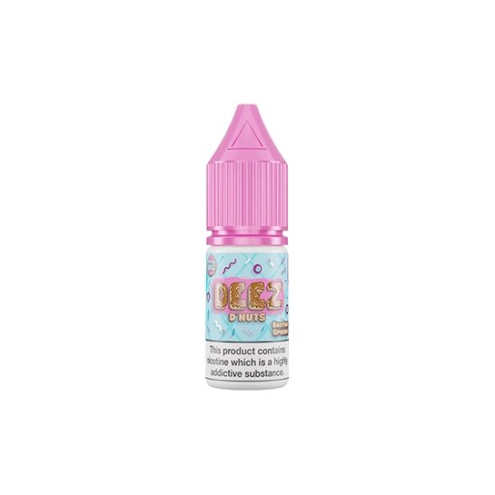 10mg Deez DNuts 10ml Nic Salts (50VG/50PG) - Flavour: Boston Cream