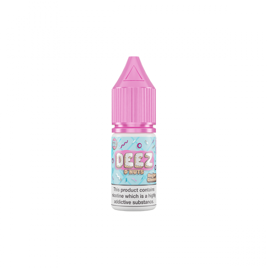 10mg Deez DNuts 10ml Nic Salts (50VG/50PG) - Flavour: Sugar Glazed