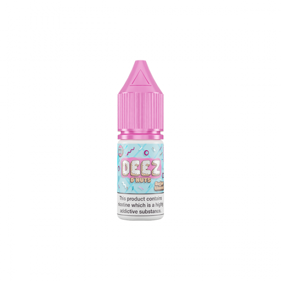 20mg Deez DNuts 10ml Nic Salts (50VG/50PG) - Flavour: Sugar Glazed