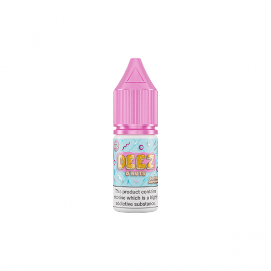 20mg Deez DNuts 10ml Nic Salts (50VG/50PG) - Flavour: Salted Caramel