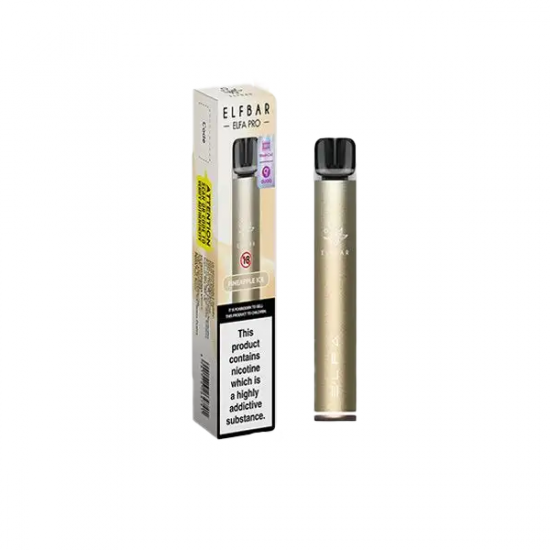 Elf Bar ELFA Pro Pod Kit - Colour & Flavour: Dark Gold - Pineapple Ice