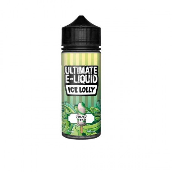 Ultimate E-liquid Ice Lolly by Ultimate Puff 100ml Shortfill 0mg (70VG/30PG) - Flavour: Twist It