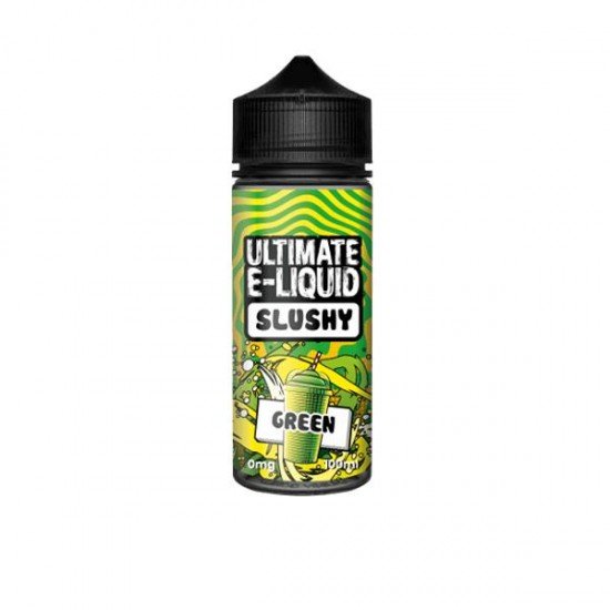 Ultimate E-liquid Slushy By Ultimate Puff 100ml Shortfill 0mg (70VG/30PG) - Flavour: Green