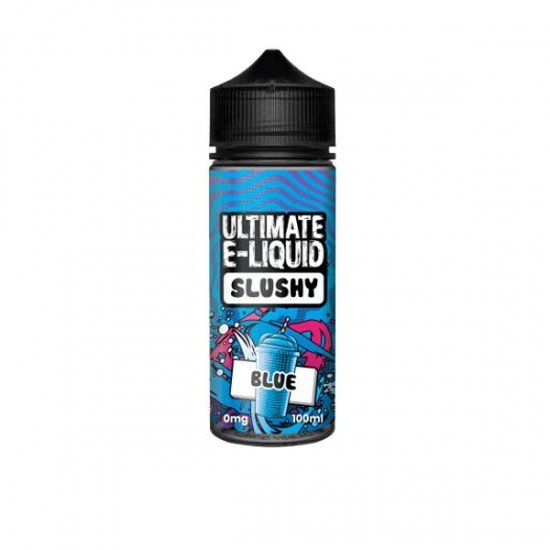 Ultimate E-liquid Slushy By Ultimate Puff 100ml Shortfill 0mg (70VG/30PG) - Flavour: Blue