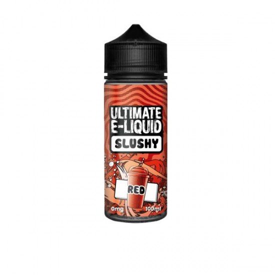 Ultimate E-liquid Slushy By Ultimate Puff 100ml Shortfill 0mg (70VG/30PG) - Flavour: Red