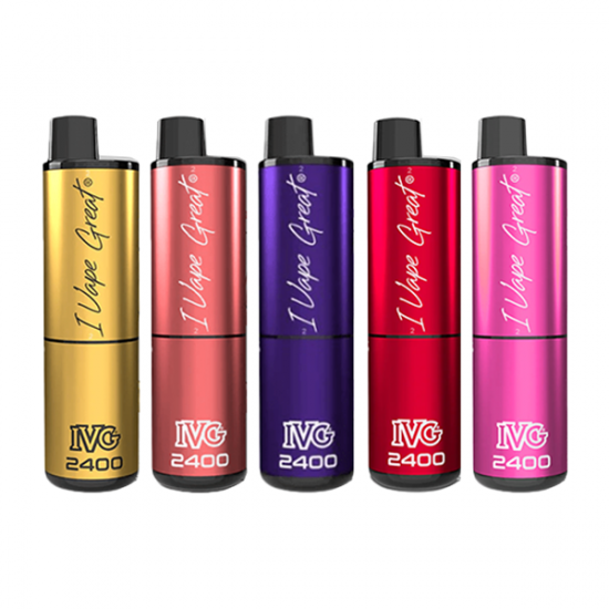 20mg I VG 2400 Disposable Vapes 2400 Puffs - 4 in 1 Multi-Edition - Flavour: Red Edition