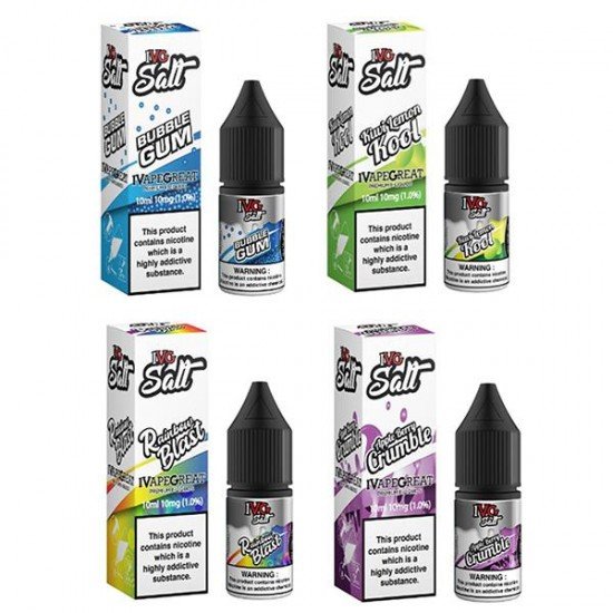 New! I VG Salt 10mg 10ml Nic Salt (50VG/50PG) - Flavour: Forest Berries Ice