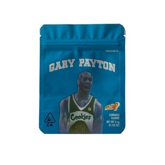 Printed Mylar Zip Bag 3.5g Standard - Label Included - Amount: x1 & Design: Gary Payton
