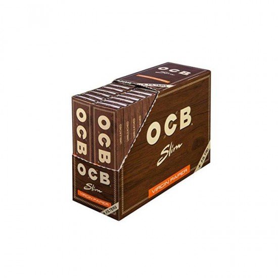 32 OCB King Size SLIM Virgin Papers + TIPS