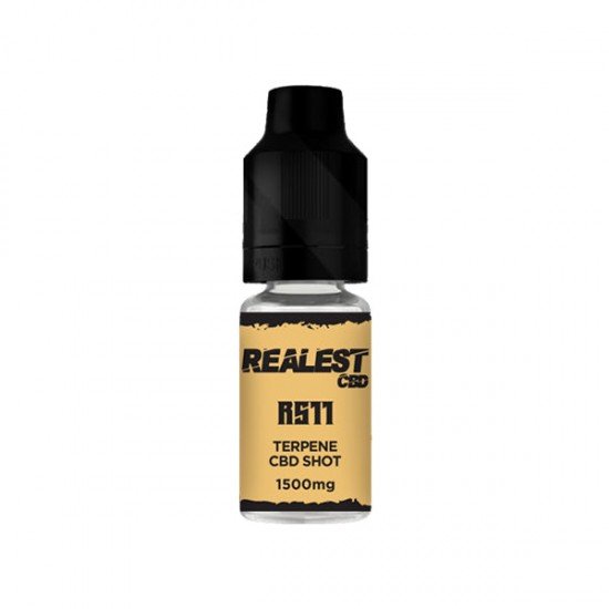 Realest CBD 1500mg Terpene Infused CBD Booster Shot 10ml (BUY 1 GET 1 FREE) - Flavour: RS11