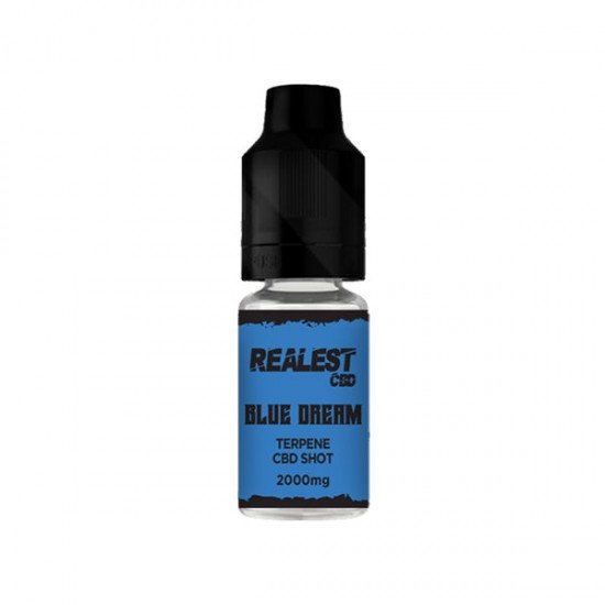 Realest CBD 2000mg Terpene Infused CBD Booster Shot 10ml (BUY 1 GET 1 FREE) - Flavour: Blue Dream