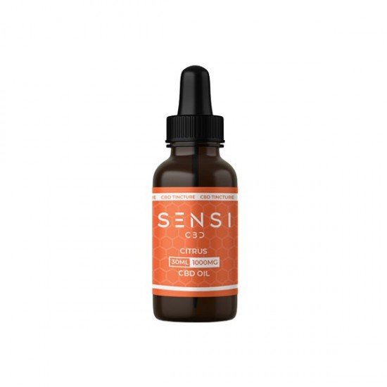 Sensi CBD 1000mg CBD Tinture Oil 30ml - Flavour: Citrus