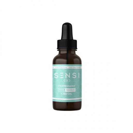 Sensi CBD 1000mg CBD Tinture Oil 30ml - Flavour: Peppermint