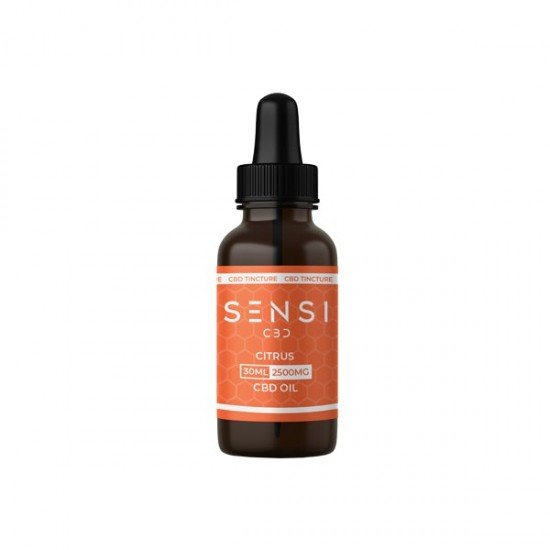 Sensi CBD 2500mg CBD Tinture Oil 30ml - Flavour: Citrus