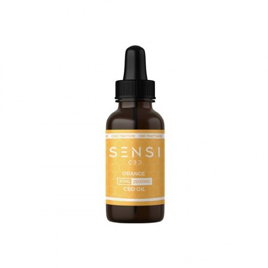 Sensi CBD 2500mg CBD Tinture Oil 30ml - Flavour: Orange