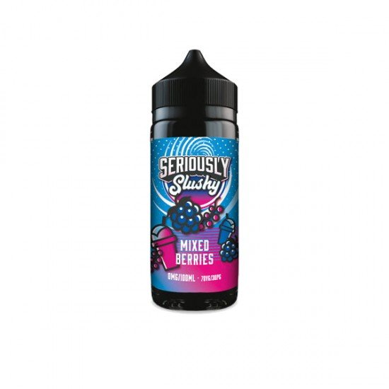 Seriously Slushy by Doozy Vape 100ml Shortfill 0mg (70VG/30PG) - Flavour: Mixed Berries