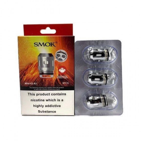 Smok Mini V2 A3 Coil - 0.15 Ohm - Color: Silver