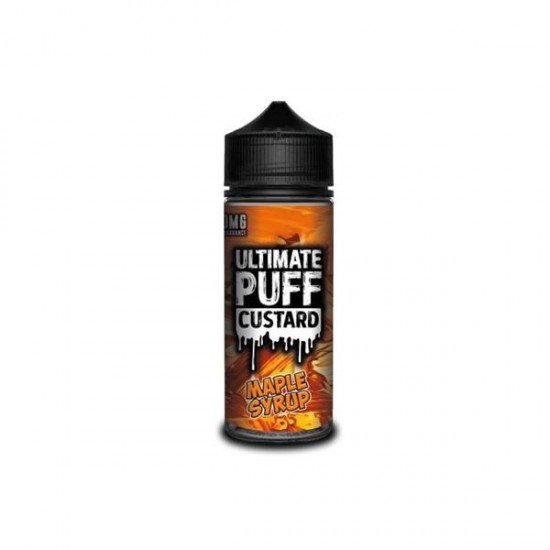 Ultimate Puff Custard 0mg 100ml Shortfill (70VG/30PG) - Flavour: Maple Syrup