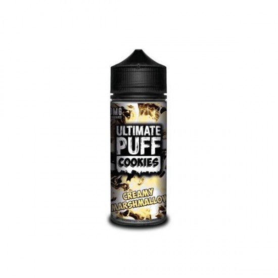 Ultimate Puff Cookies 0mg 100ml Shortfill (70VG/30PG) - Flavour: Creamy Marshmallow