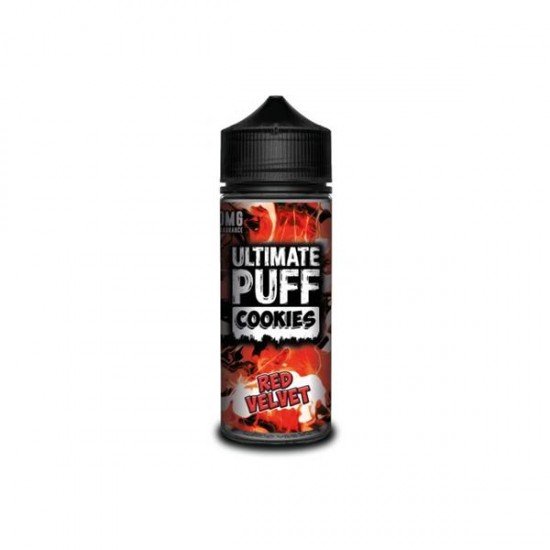 Ultimate Puff Cookies 0mg 100ml Shortfill (70VG/30PG) - Flavour: Red Velvet