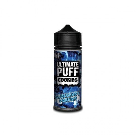 Ultimate Puff Cookies 0mg 100ml Shortfill (70VG/30PG) - Flavour: Blueberry Parfait