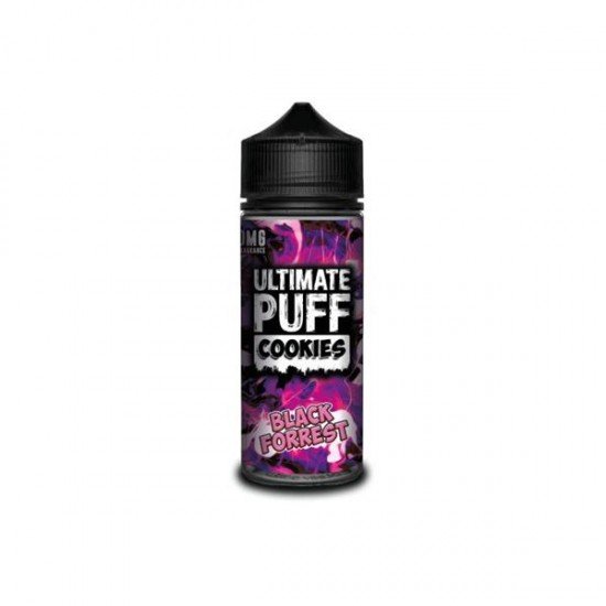 Ultimate Puff Cookies 0mg 100ml Shortfill (70VG/30PG) - Flavour: Black Forrest