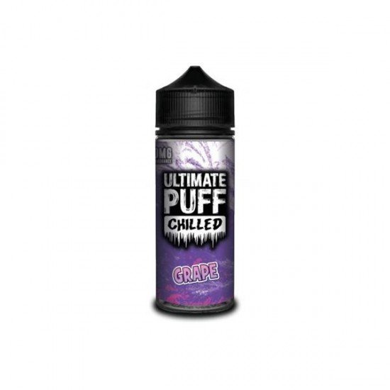 Ultimate Puff Chilled 0mg 100ml Shortfill (70VG/30PG) - Flavour: Chilled Grape