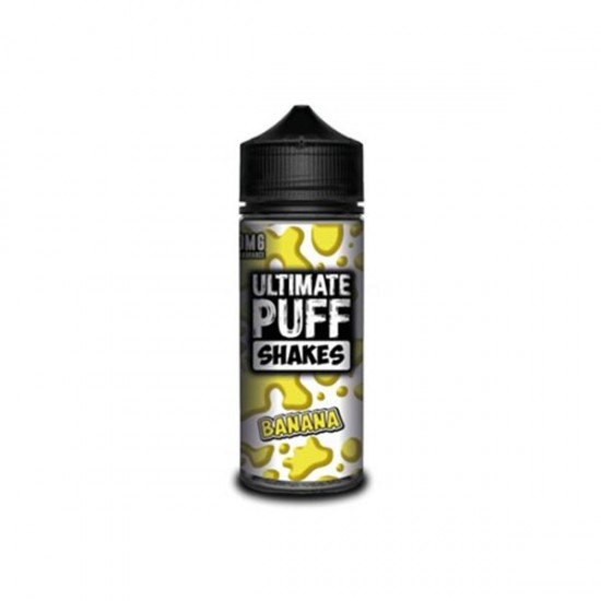 Ultimate Puff Shakes 0mg 100ml Shortfill (70VG/30PG) - Flavour: Banana Shakes