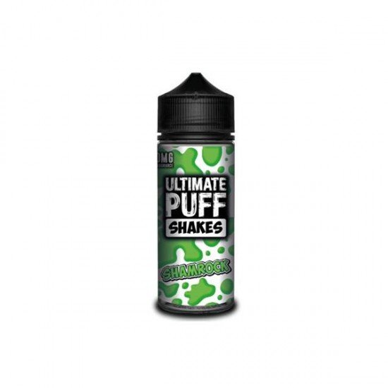 Ultimate Puff Shakes 0mg 100ml Shortfill (70VG/30PG) - Flavour: Shamrock Shakes