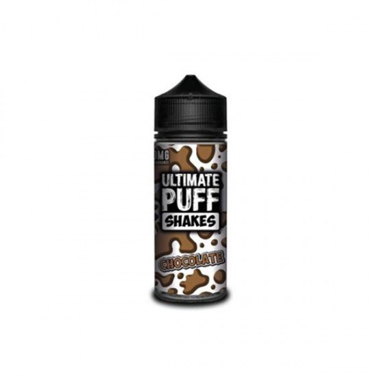 Ultimate Puff Shakes 0mg 100ml Shortfill (70VG/30PG) - Flavour: Chocolate Shakes