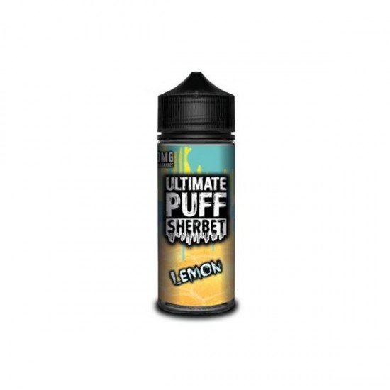 Ultimate Puff Sherbet 0mg 100ml Shortfill (70VG/30PG) - Flavour: Lemon