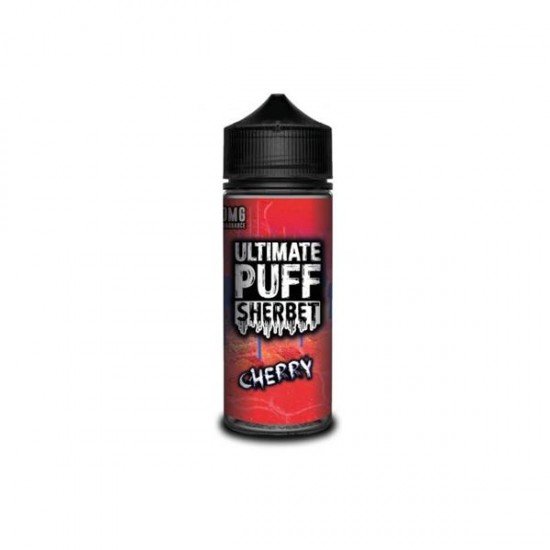 Ultimate Puff Sherbet 0mg 100ml Shortfill (70VG/30PG) - Flavour: Cherry