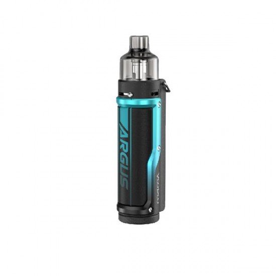 Voopoo Argus Pro Pod Kit - Color: Litchi Leather & Blue