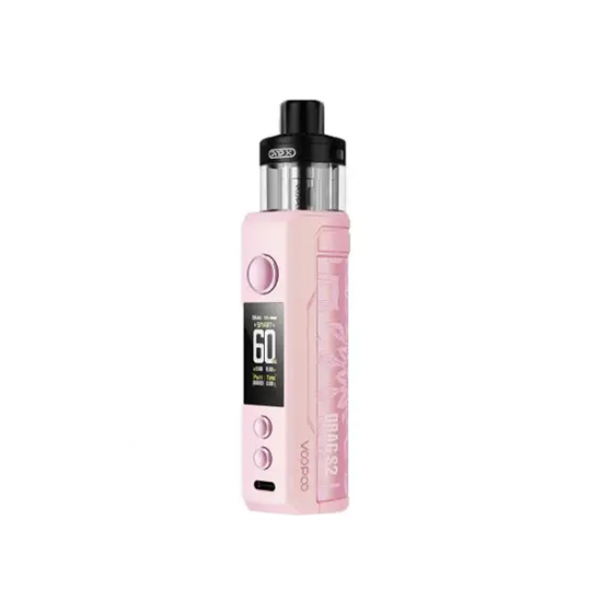 Voopoo Drag S2 60W Pod Vape Kit - Color: Glow Pink