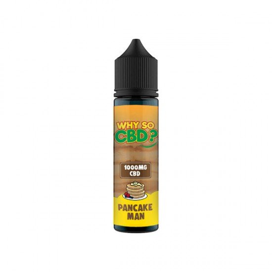 Why So CBD? 1000mg Full Spectrum CBD E-liquid 60ml - Flavour: Pancake Man