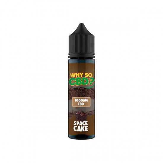 Why So CBD? 1000mg Full Spectrum CBD E-liquid 60ml - Flavour: Space Cake