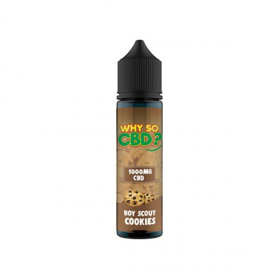 Why So CBD? 1000mg Full Spectrum CBD E-liquid 60ml - Flavour: Boy Scout Cookies