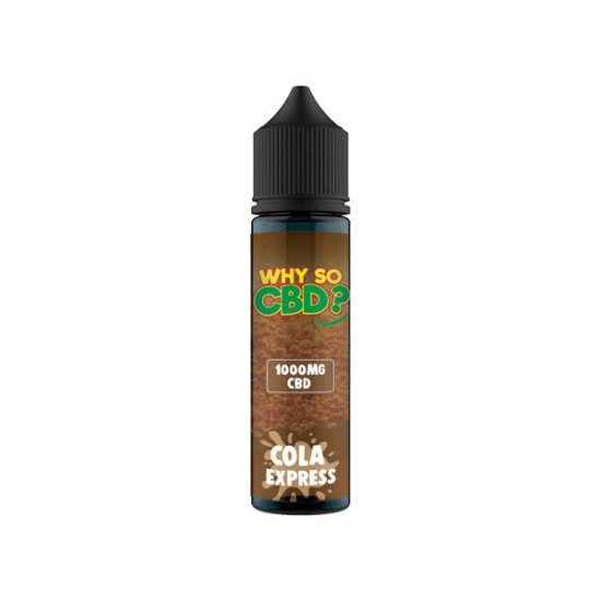 Why So CBD? 1000mg Full Spectrum CBD E-liquid 60ml - Flavour: Cola Express