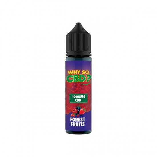 Why So CBD? 1000mg Full Spectrum CBD E-liquid 60ml - Flavour: Forest Fruits