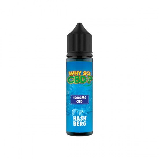 Why So CBD? 1000mg Full Spectrum CBD E-liquid 60ml - Flavour: Hash Berg